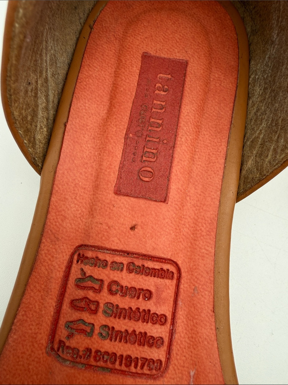 Tannino Women's Pointed D'Orsay Flats in Cognac Brown shoe women - Picture 5 of 10